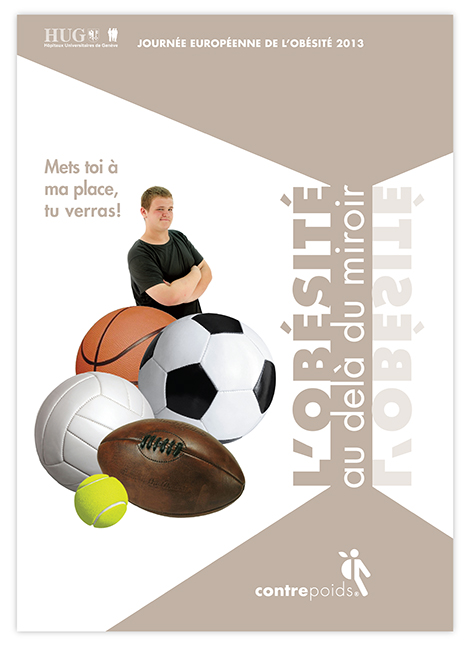 Affiche campagne ob&eacute;sit&eacute; Contrepoids
