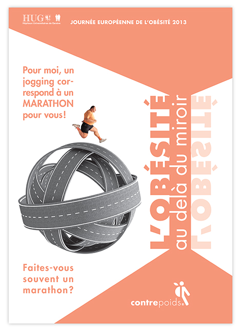 Affiche campagne ob&eacute;sit&eacute; Contrepoids