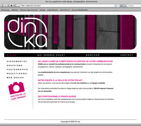 visuel site internet collectif Din-ka