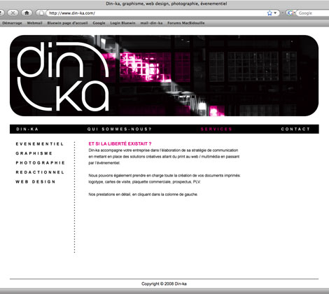 visuel site internet collectif Din-ka