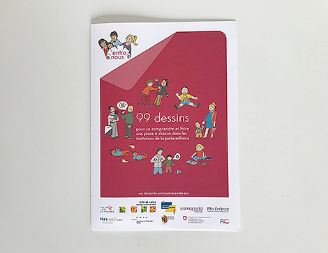 flyer Entre nous ferm&eacute; - recto