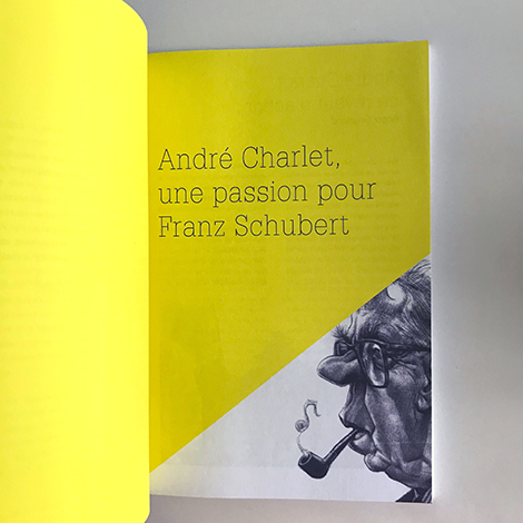 page titre du livre Schubert chez les Romands