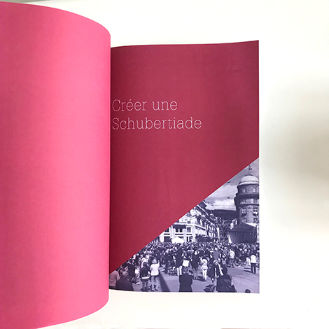 page titre du livre Schubert chez les Romands