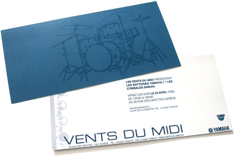 flyer batterie pour les Vents du midi