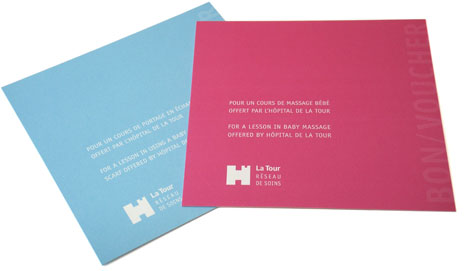 bons maternité Hôpital de la Tour