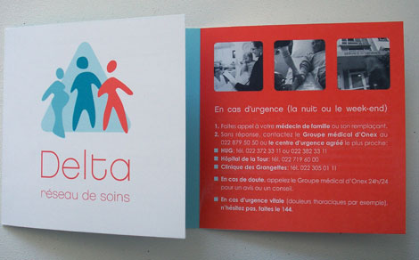 dépliant réseau de soins Delta
