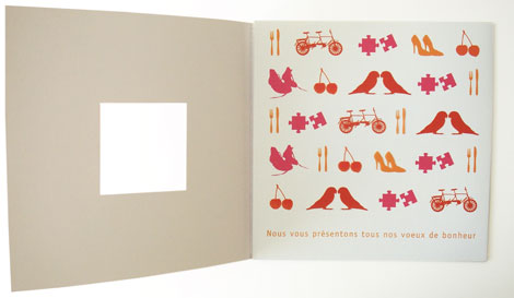 faire-part de mariage Hôpital de La Tour